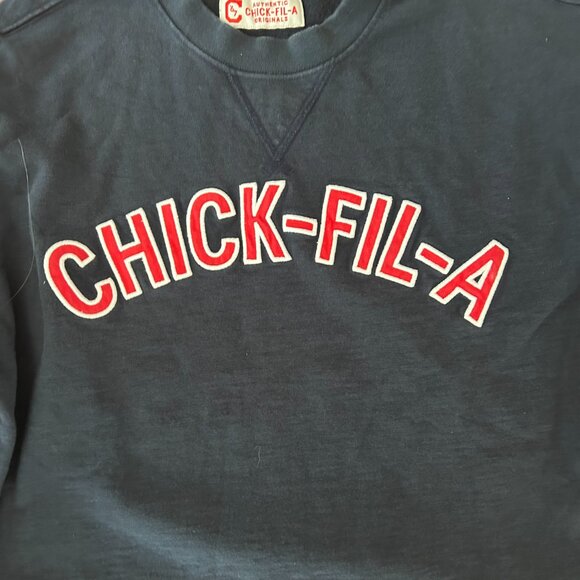 Chick-fil-A Navy Sweatshirt - Picture 3 of 13
